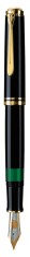 Stilou souveran m1000 b,penita aur18k,accesorii placate cu aur,corp negru