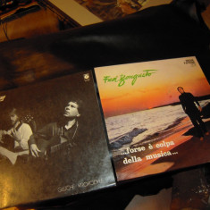 LOT de 2 discuri vinil cu muzica ambientala: Superduo, Fred Bongusto