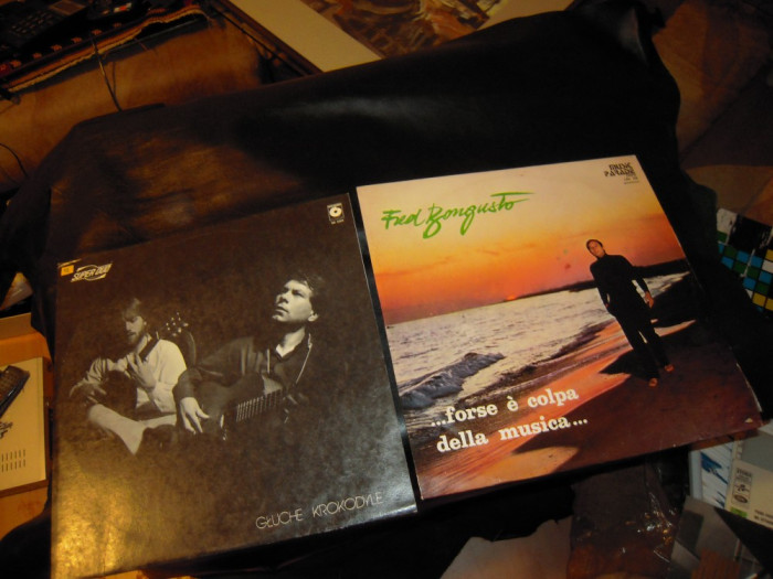 LOT de 2 discuri vinil cu muzica ambientala: Superduo, Fred Bongusto