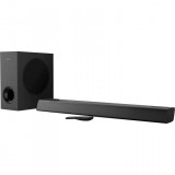 Soundbar PHILIPS TAPB405/10, Subwoofer wireless 2.1, HDMI ARC, Google Assistant, Apple AirPlay, Dolby Audio, 120W, negru