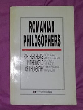 Romanian philosophers / an anthology by: Victor Botez s. a. foto