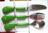 Set tacamuri copii Modern Living Austria inox si plastic lingura furculita cutit