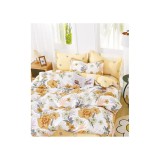 Cumpara ieftin Lenjerie de Pat Bumbac Finet cu 6 Piese Pentru Pat Dublu - SUZ70