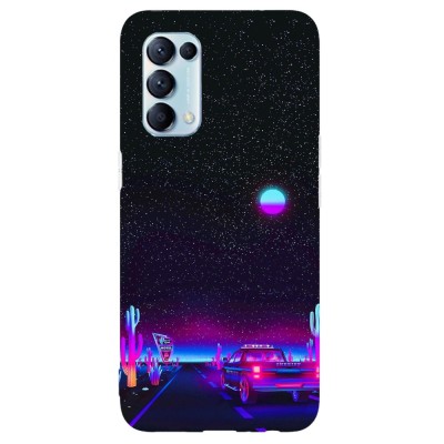 Husa compatibila cu Oppo A15 model Neon Drive, Silicon, TPU, Viceversa foto
