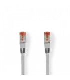 Cablu FTP CAT6 patch cord 2m gri RJ45-RJ45 Nedis