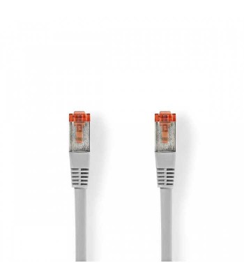 Cablu FTP CAT6 patch cord 2m gri RJ45-RJ45 Nedis foto