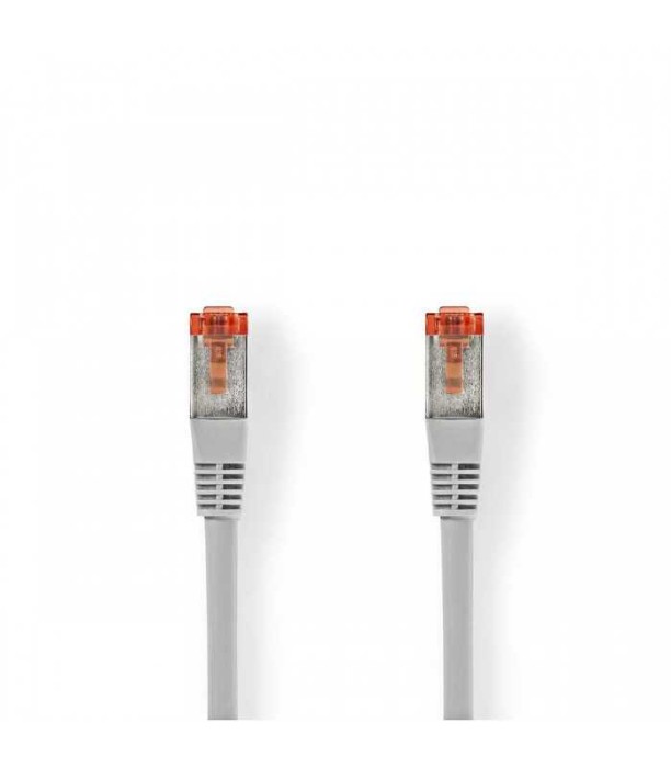 Cablu FTP CAT6 patch cord 2m gri RJ45-RJ45 Nedis