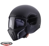 Cumpara ieftin Casca pentru scuter - motocicleta Caberg model Ghost negru mat &ndash; fibra de sticla XS (53/54cm)