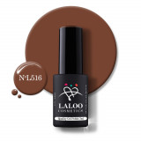 516 Rich Brown | Laloo gel polish 7ml, Laloo Cosmetics
