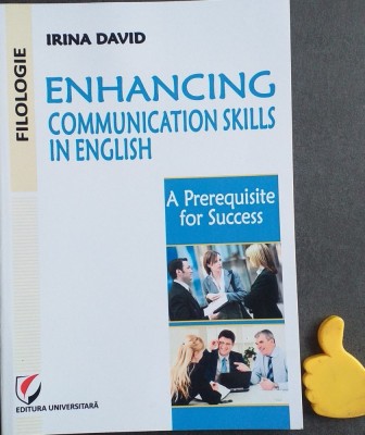 Enhancing Communication Skills in English Irina David foto