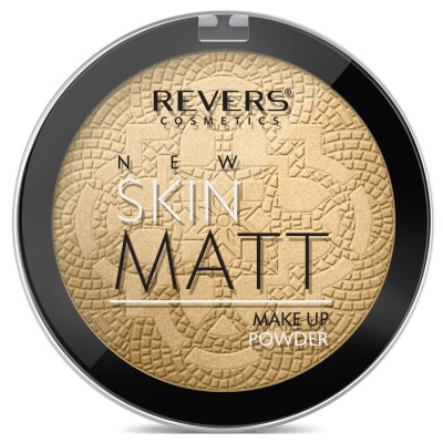 Pudra New Skin Matt, efect matifiere, Nr. 04, Revers 9g foto