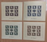 Austria 1946 - Renner blocuri imperforate Mi.772B-775B
