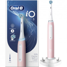 Periuta de dinti electrica, Oral-B, iO 3, Roz