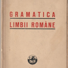 IORGU IORDAN - GRAMATICA LIMBII ROMANE ( 1937 )