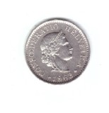 Moneda Elvetia 5 rappen 1963, stare foarte buna, curata