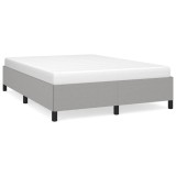 Cumpara ieftin Cadru de pat fara saltea, gri deschis, 140x200 cm, textil