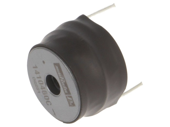 Inductor THT 100uH 6A vertical