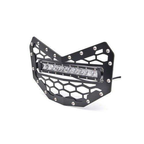 Grila radiator echipata cu proiector LED BAR compatibila MAVERICK X3 Cod: RZR-021 Automotive TrustedCars