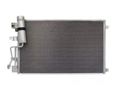 Condensator climatizare Nissan Qashqai/Qashqai +2 (J10), 02.2007-04.2014, motor 2.0 dci, 110 kw diesel, cutie manuala/automata, full aluminiu brazat, foto