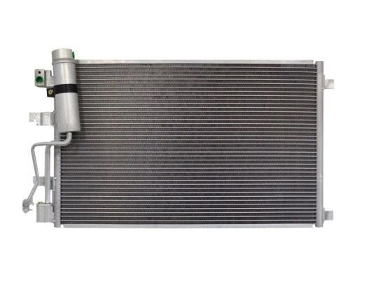 Condensator climatizare Nissan Qashqai/Qashqai +2 (J10), 02.2007-04.2014, motor 2.0 dci, 110 kw diesel, cutie manuala/automata, full aluminiu brazat,