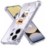 Husa antisoc pentru xiaomi redmi note 14 4g (standard) - airbag magsafe, col&Egrave;uri ranforsate - girl power
