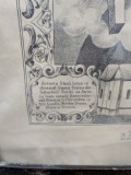 Icoana litografiata Biserica Sfanta Treime Brasov, datata Februarie 1914