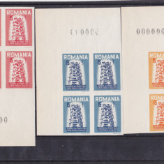 Spania/Romania, Exil romanesc., em. a VII-a, Europa 1956 (4), ned., 1956, MNH