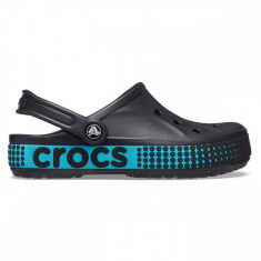 Saboți Crocs Bayaband Logo Motion Clog Negru - Black