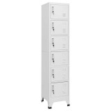 Cumpara ieftin Fiset, gri deschis, 38x40x180 cm, otel