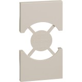 Placa pentru priza schuko KM4140A16 KM4140A16F 2M Living Now Bticino nisip KM03