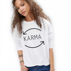 Bluza dama alba - Karma - M