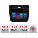 Navigatie Isuzu D-Max E-2234 Octa Core cu Android Radio Bluetooth Internet GPS WIFI DSP 4+64GB 4G RESIGILAT CarStore Technology