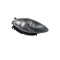 Far Fiat Bravo (198), 02.2007-2014, montare fata, dreapta, D1S+H1; electric; rama neagra; cu motor; xenon, MAGNETI MARELLI