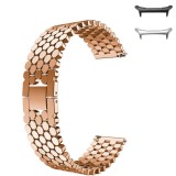 Curea din metal compatibila cu Samsung Galaxy Watch Ultra2, Telescoape QR, 22mm, Rose Gold