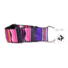 Zgarda caini Greyhound cu model 5 cm x 33 - 53 cm foto