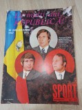 Revista SPORT, NR 24/ 1972 *** ILIE NASTASE, PATZAICHIN....
