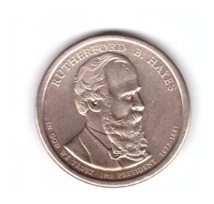 Moneda SUA 1 dollar/dolar 2011 D Rutherford B. Hayes, stare buna, curata