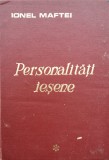 Personalitati Iesene Vol. 1: Ionel Maftei, Comitetul de Cultura, 1972, Romana, Biografii Iasi