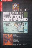 Petit dictionnaire des artistes contemporains