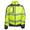 Bluză softshell galben-gri fluorescent M