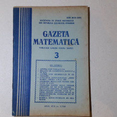 Gazeta matematica Nr.3 / 1988