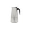 Espressor cafea din inox pentru aragaz cu capacitate 4 cesti