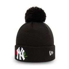 Caciula New Era bobble knit twine NY yankees negru - Cod 34605028 foto