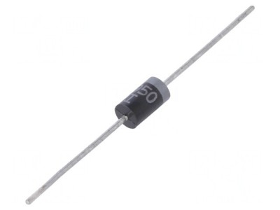 Diodă TVS 1,5kW 51,05V 21,4A Unidirecţională &amp;Oslash;9,52x5,21mm foto