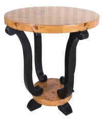 Masuta Art Deco din lemn masiv furniruit CAT069