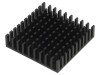 Radiator Aluminiu Negru 40x40x10mm