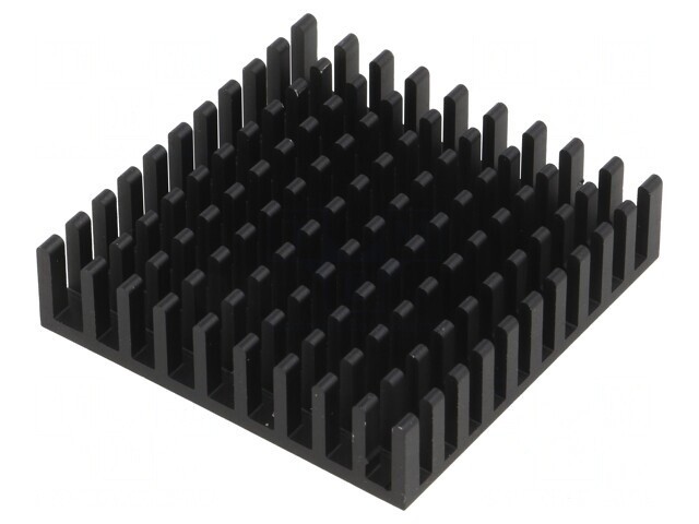 Radiator Aluminiu Negru 40x40x10mm