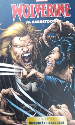INFRUNTARI LEGENDARE WOLVERINE VS SABRETOOTH foto