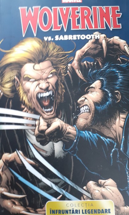 INFRUNTARI LEGENDARE WOLVERINE VS SABRETOOTH