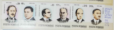 1993 Aniversari comemorări LP1325 MNH Pret 1,5+1 Lei foto